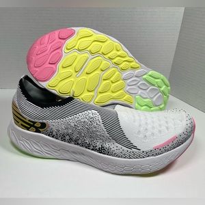 New Men Size 13 D New Balance Fresh Foam X 1080 Unlaced M1080SLE White Black